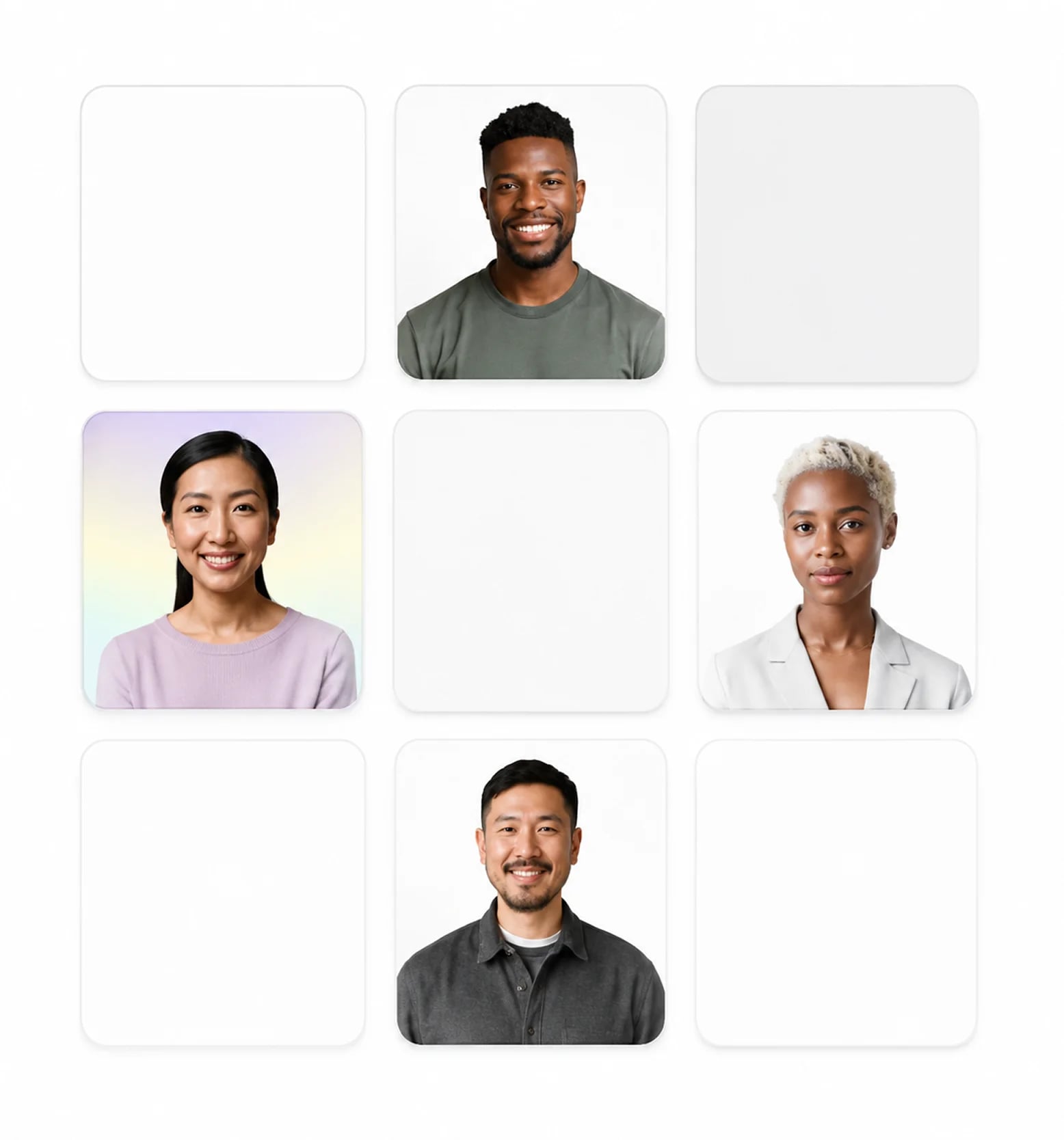 Verified specialists shown in profile tiles